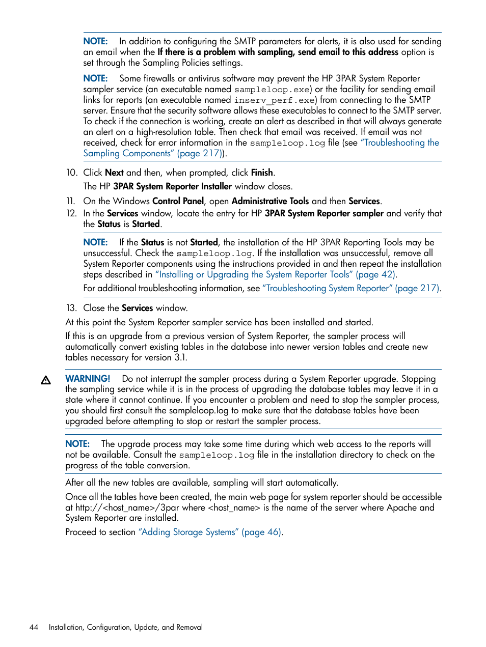 HP 3PAR StoreServ 7000 Storage User Manual | Page 44 / 231