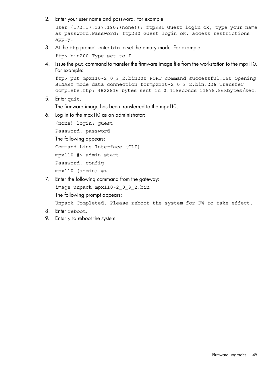 HP IP Distance Gateway User Manual | Page 45 / 153