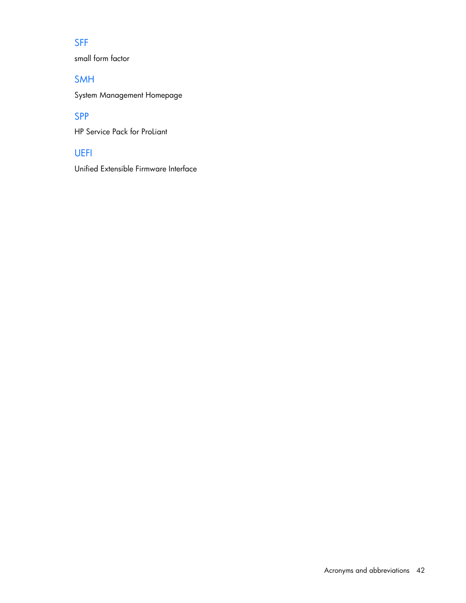 HP Smart Array P830 Controller User Manual | Page 42 / 45