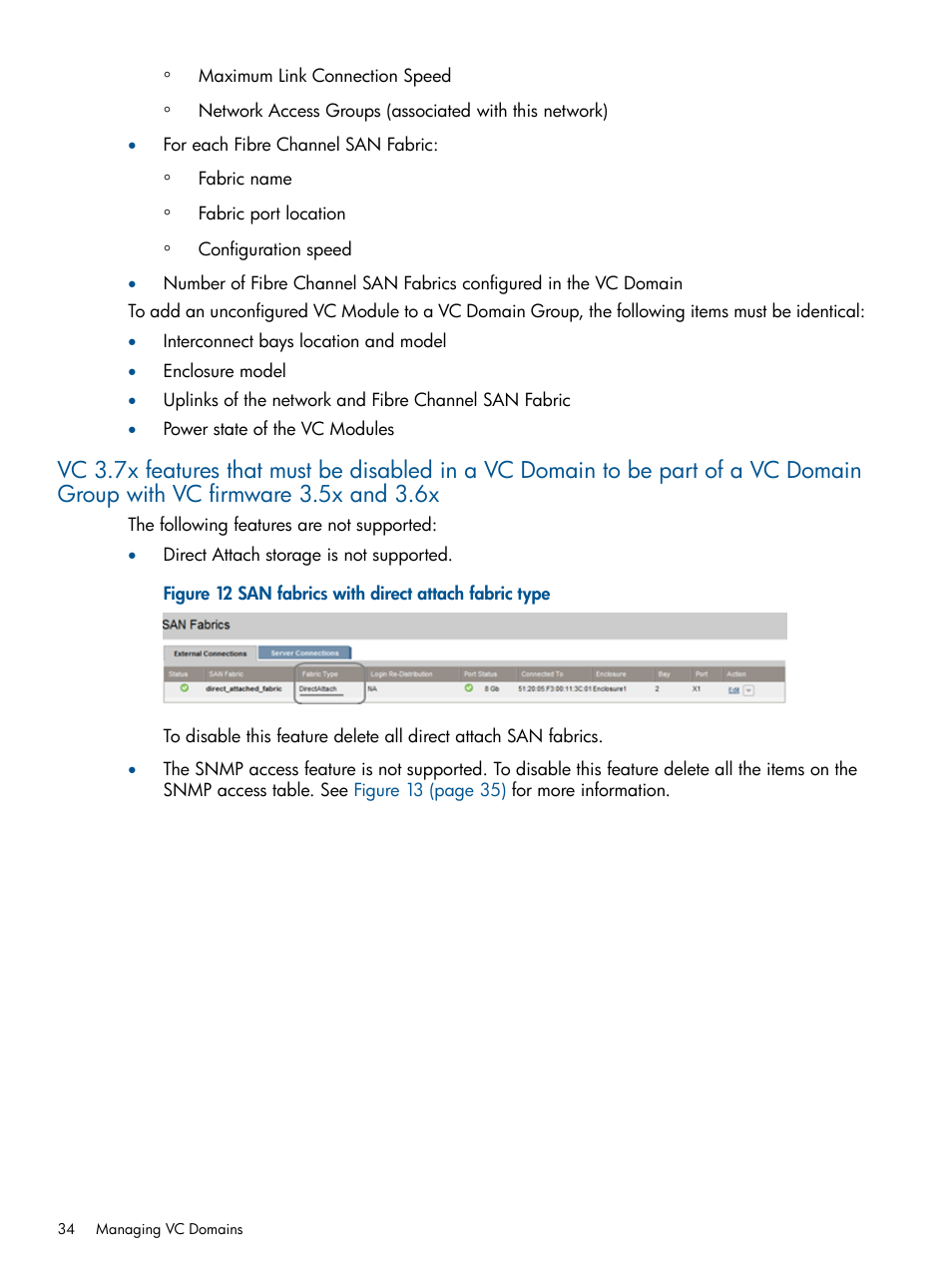 HP Virtual Connect Enterprise Manager Software User Manual | Page 34 / 159