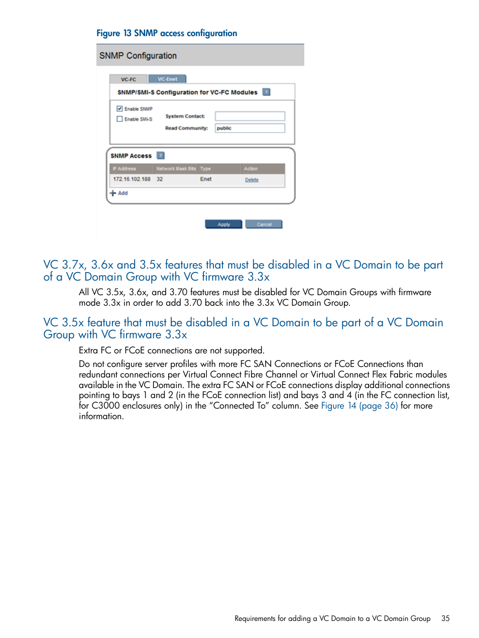 HP Virtual Connect Enterprise Manager Software User Manual | Page 35 / 159