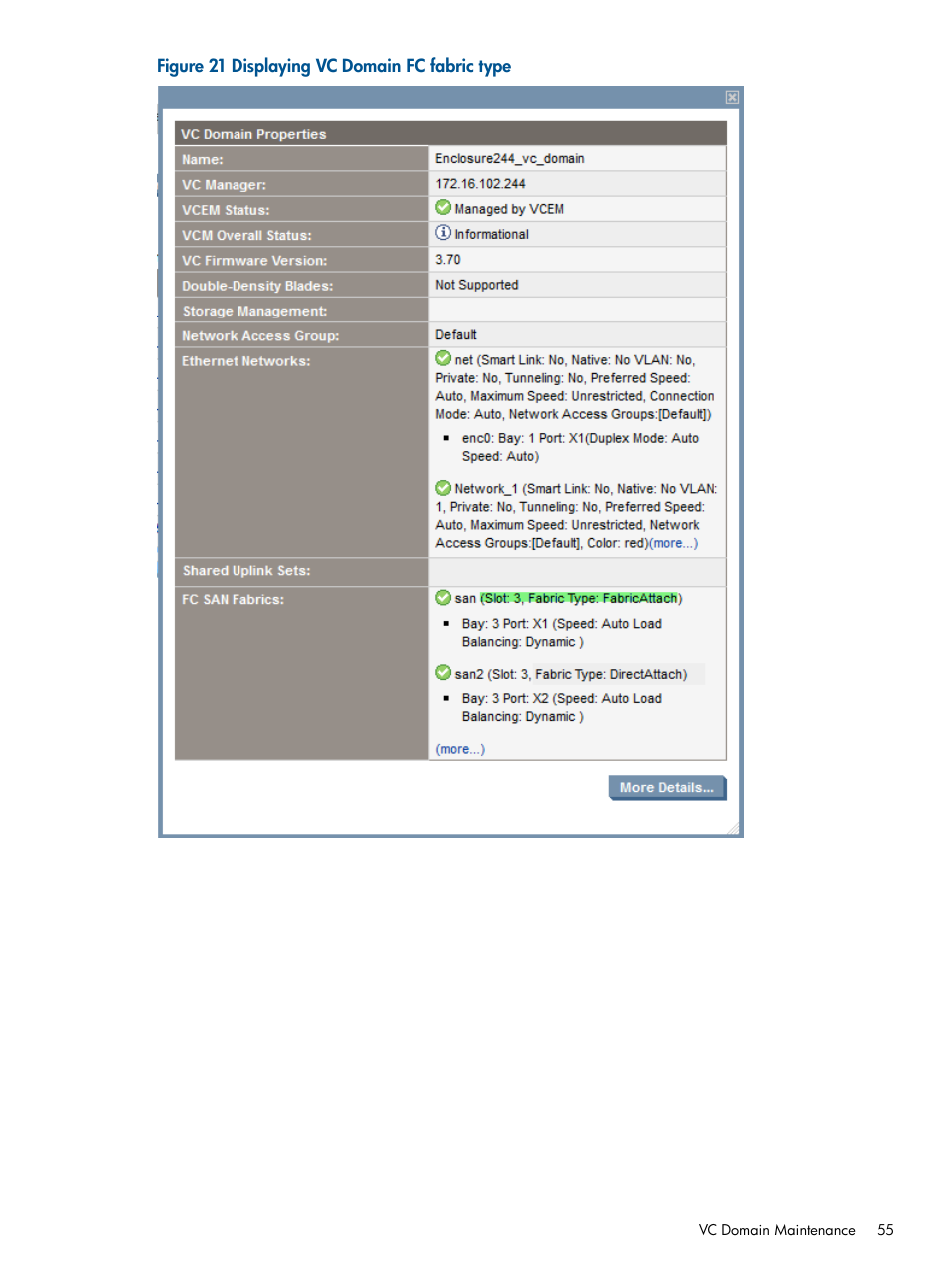 HP Virtual Connect Enterprise Manager Software User Manual | Page 55 / 159