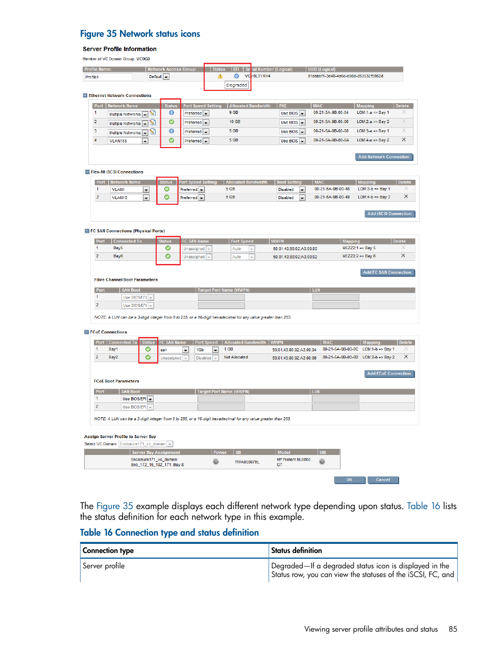 HP Virtual Connect Enterprise Manager Software User Manual | Page 85 / 159