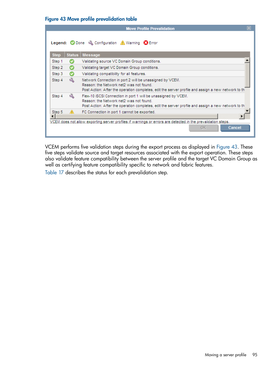 Figure 43 | HP Virtual Connect Enterprise Manager Software User Manual | Page 95 / 159