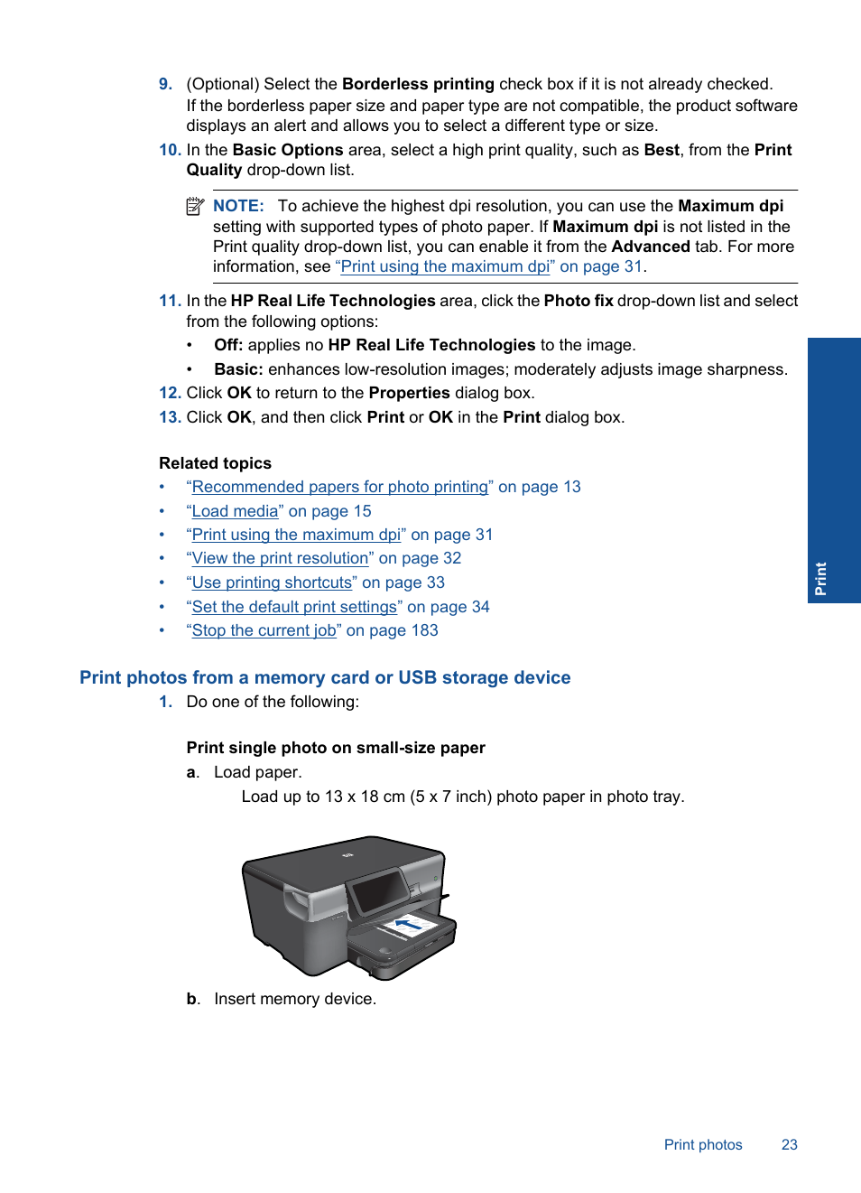 HP Photosmart Premium TouchSmart Web C309 User Manual | Page 26 / 209
