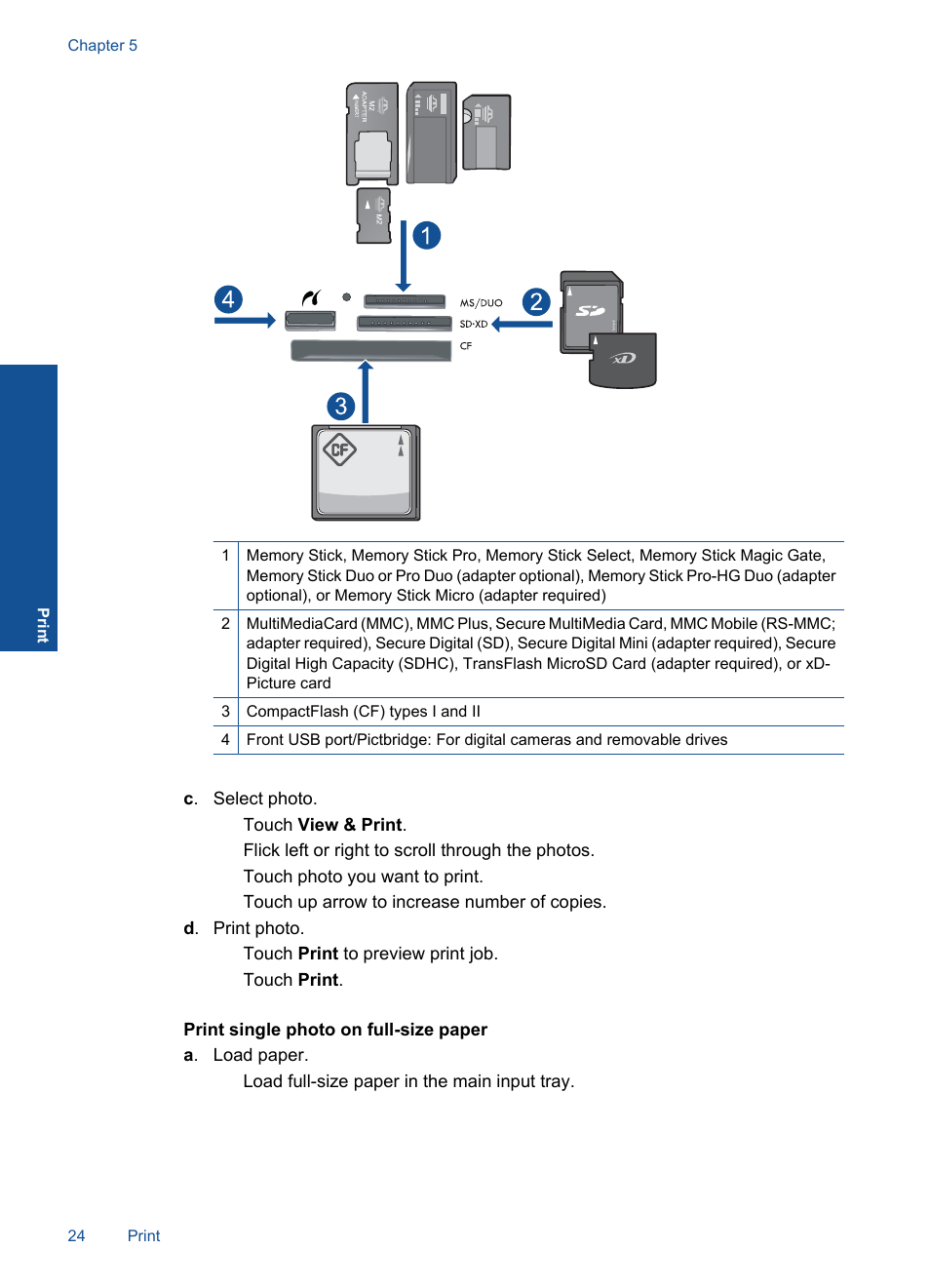 HP Photosmart Premium TouchSmart Web C309 User Manual | Page 27 / 209