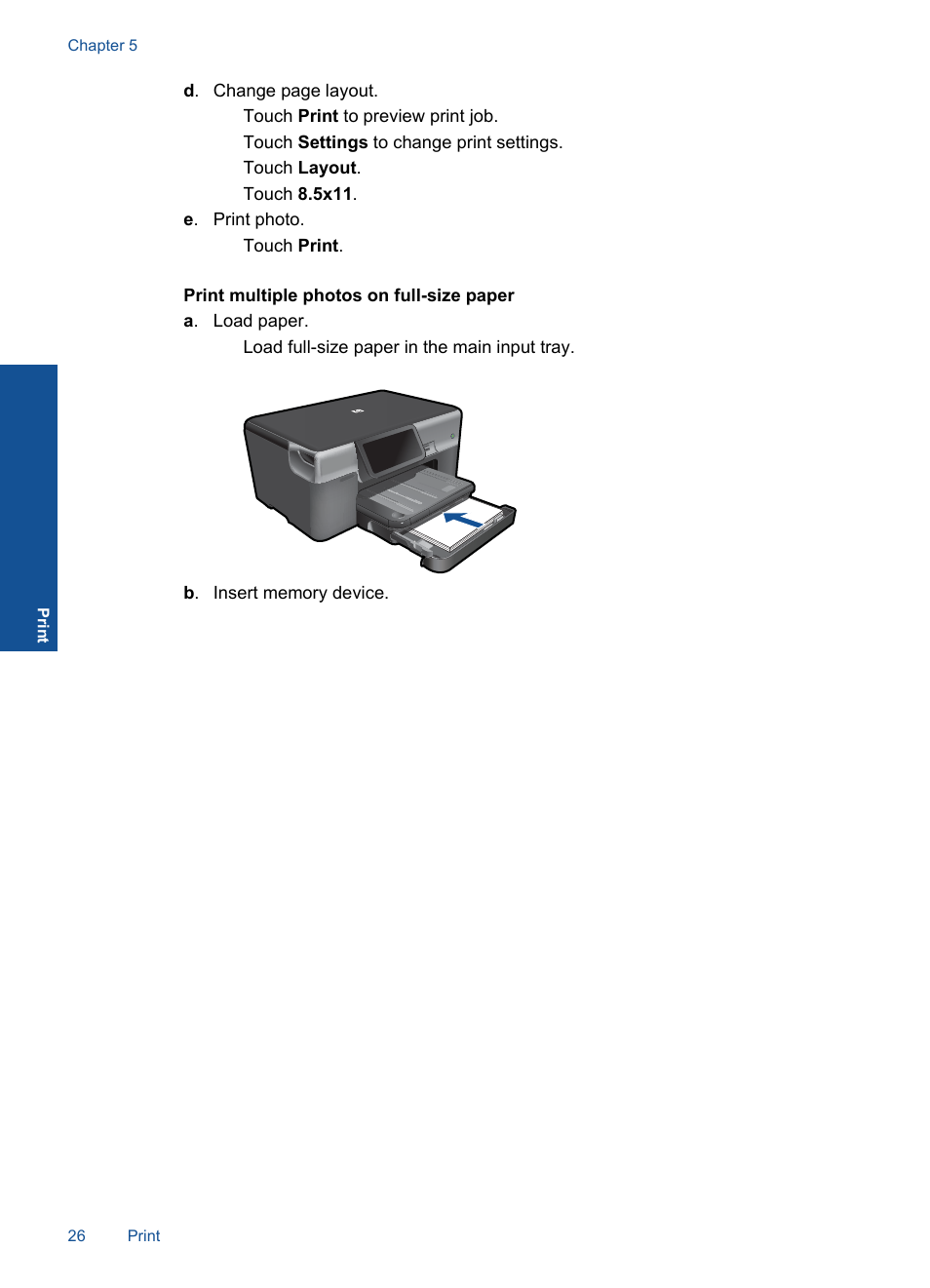 HP Photosmart Premium TouchSmart Web C309 User Manual | Page 29 / 209