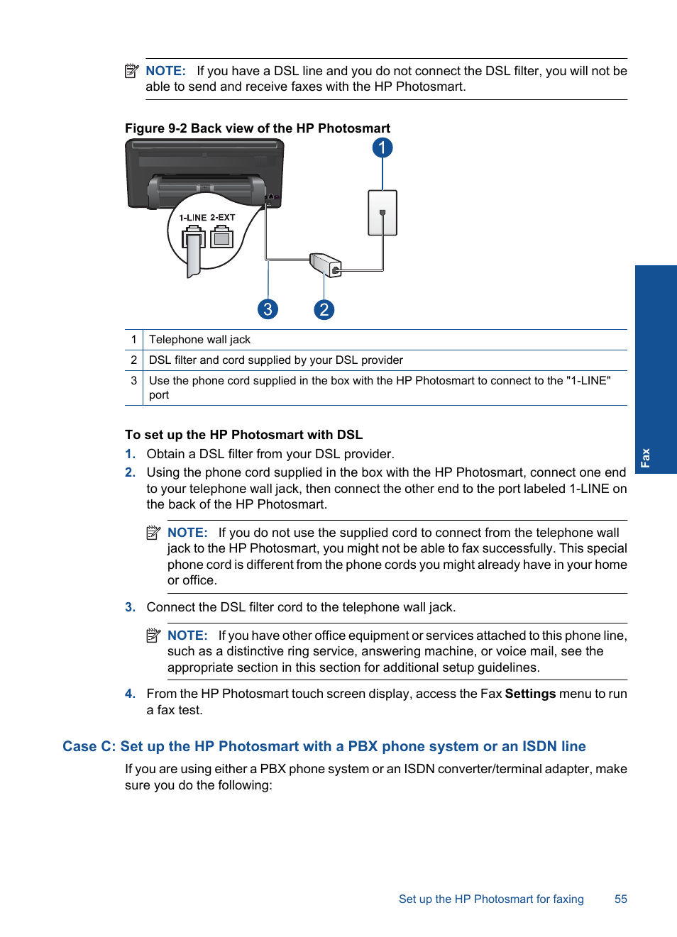 HP Photosmart Premium TouchSmart Web C309 User Manual | Page 58 / 209