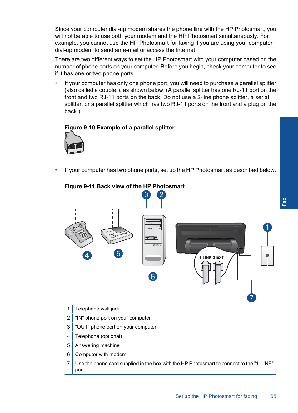 HP Photosmart Premium TouchSmart Web C309 User Manual | Page 68 / 209