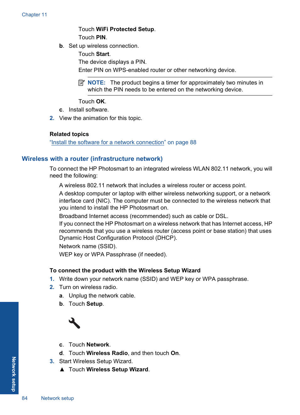 HP Photosmart Premium TouchSmart Web C309 User Manual | Page 87 / 209