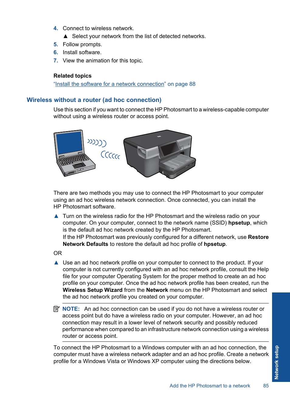 HP Photosmart Premium TouchSmart Web C309 User Manual | Page 88 / 209