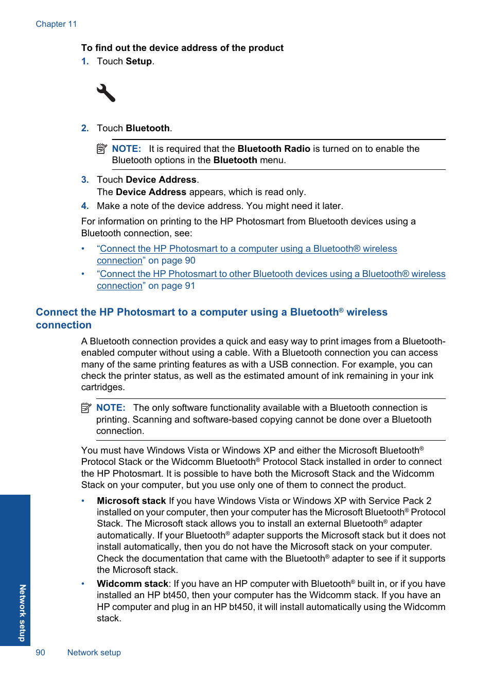 HP Photosmart Premium TouchSmart Web C309 User Manual | Page 93 / 209