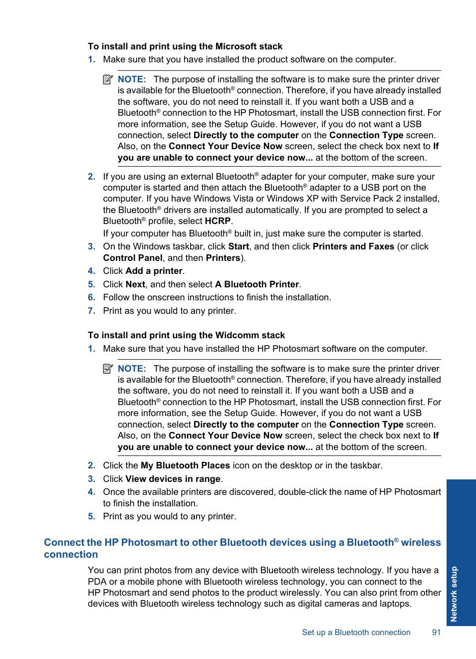 HP Photosmart Premium TouchSmart Web C309 User Manual | Page 94 / 209