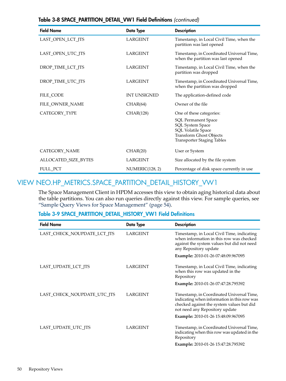 HP Neoview Release 2.5 Software User Manual | Page 50 / 142