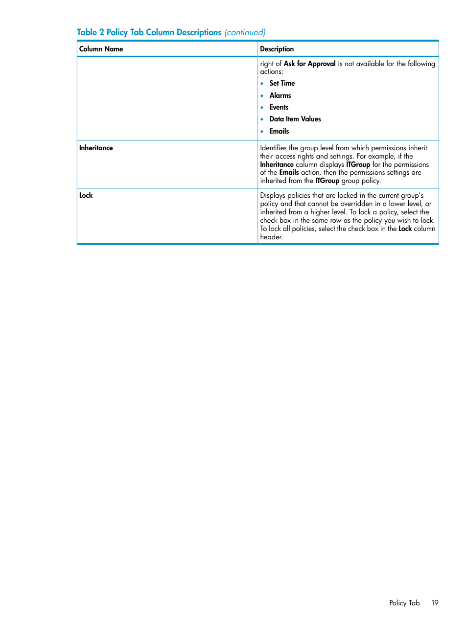 HP 3PAR Policy Manager Software User Manual | Page 19 / 42