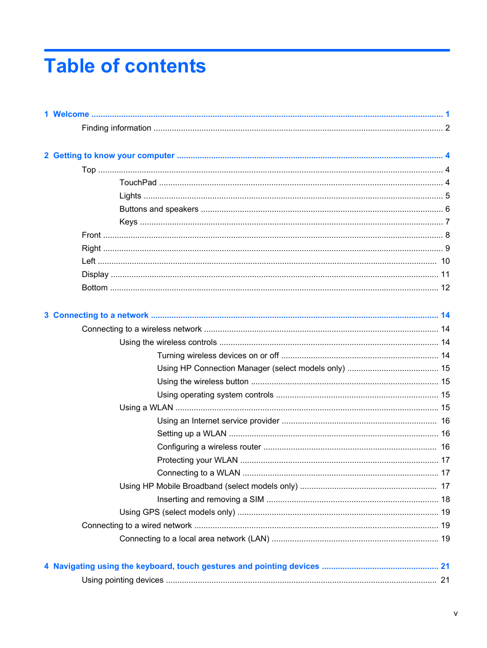 HP mt41 Mobile Thin Client User Manual | Page 5 / 90