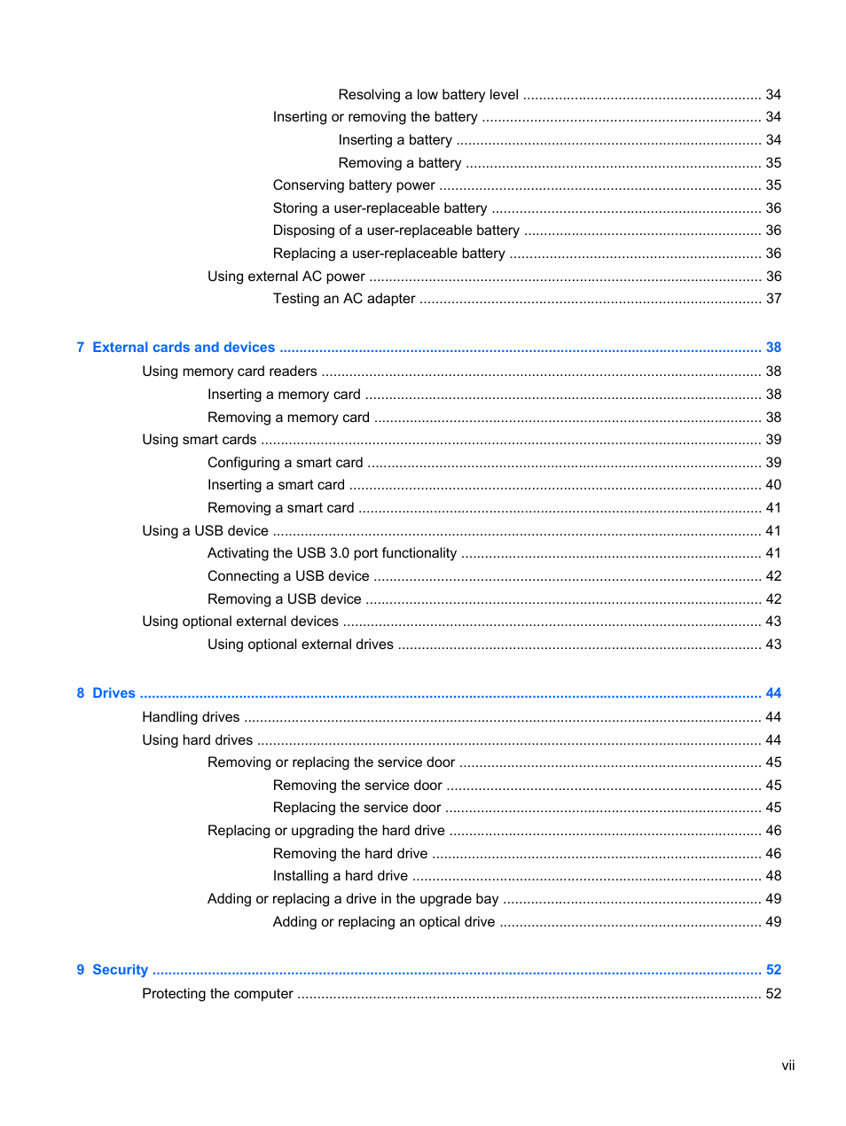 HP mt41 Mobile Thin Client User Manual | Page 7 / 90