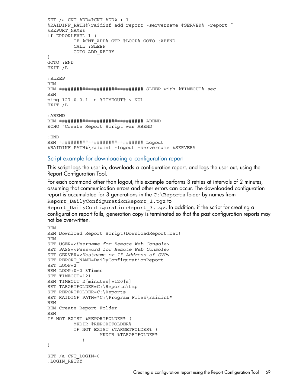 HP XP RAID Manager Software User Manual | Page 69 / 182