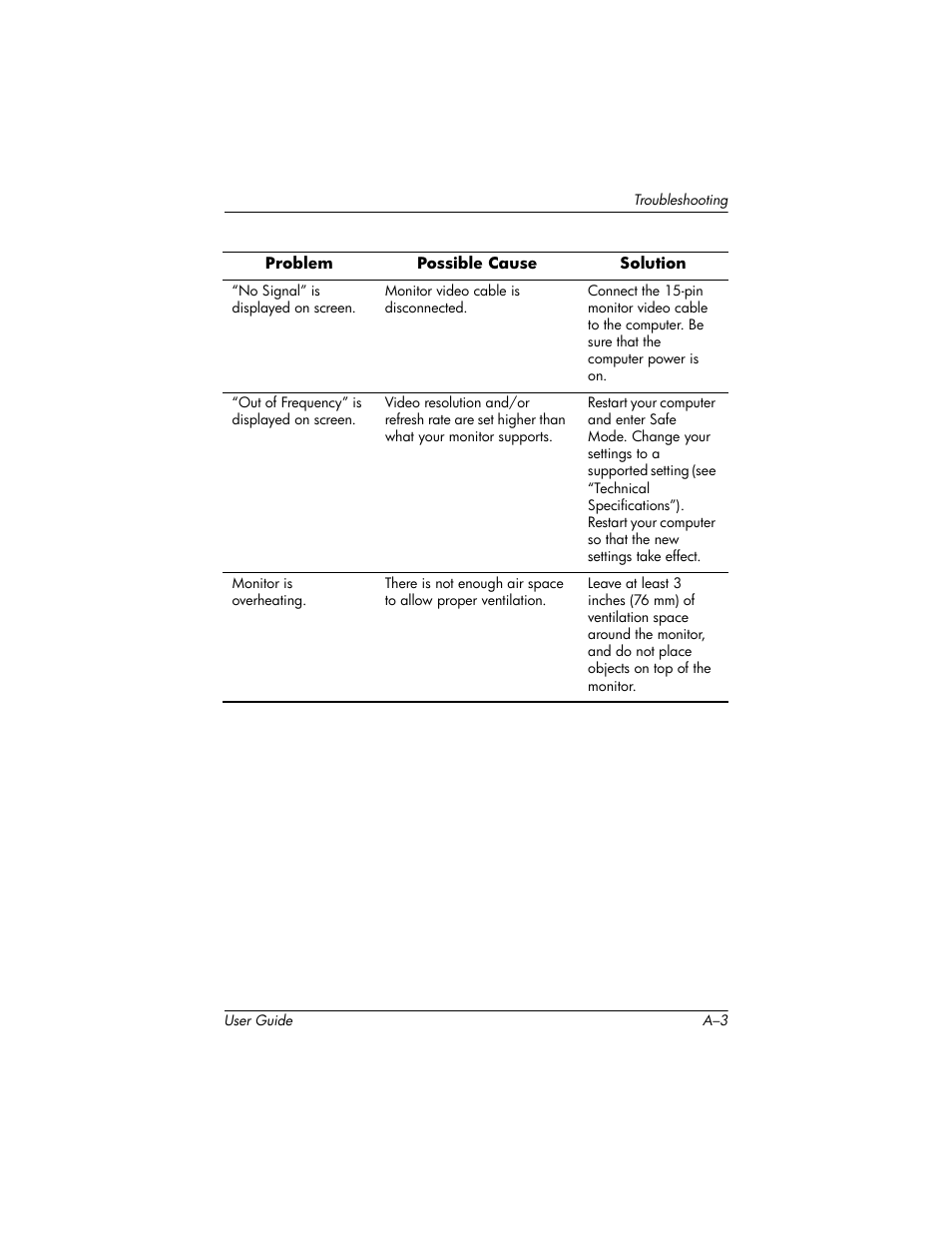 HP mx705 17 inch CRT Monitor User Manual | Page 31 / 44
