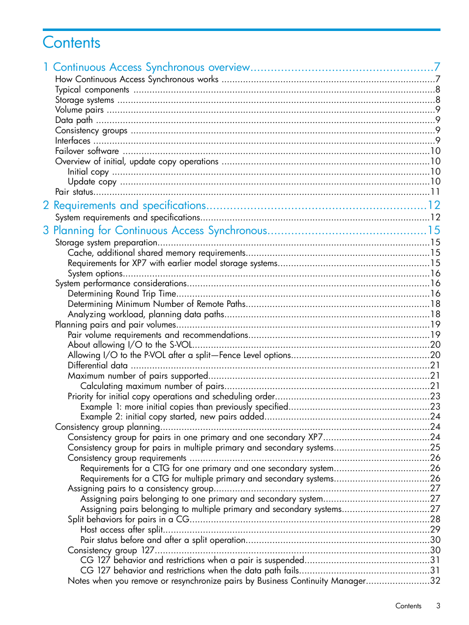 HP XP Racks User Manual | Page 3 / 154