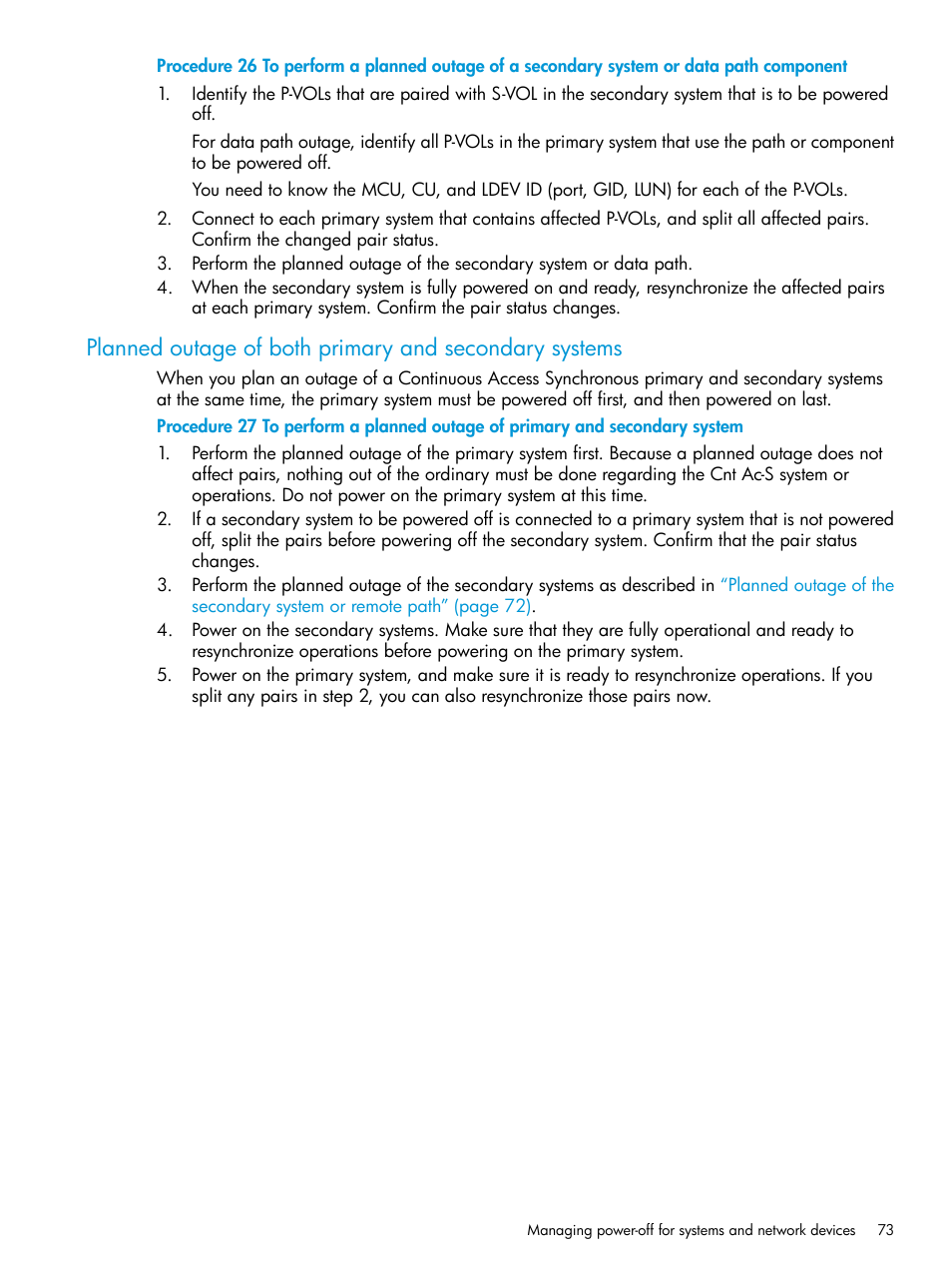 HP XP Racks User Manual | Page 73 / 154