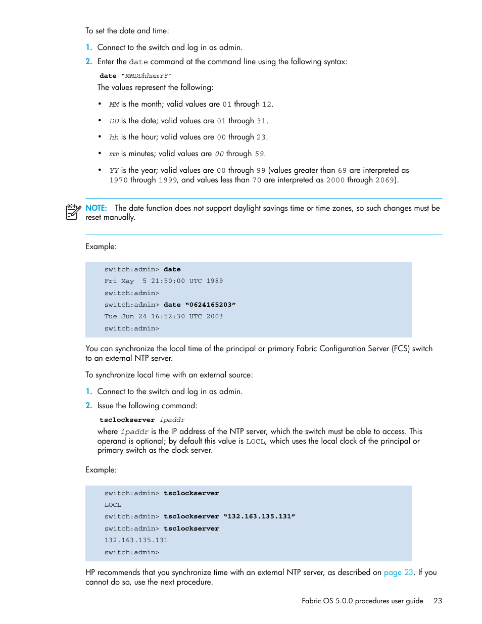 HP Brocade 4Gb SAN Switch for HP BladeSystem p-Class User Manual | Page 23 / 270