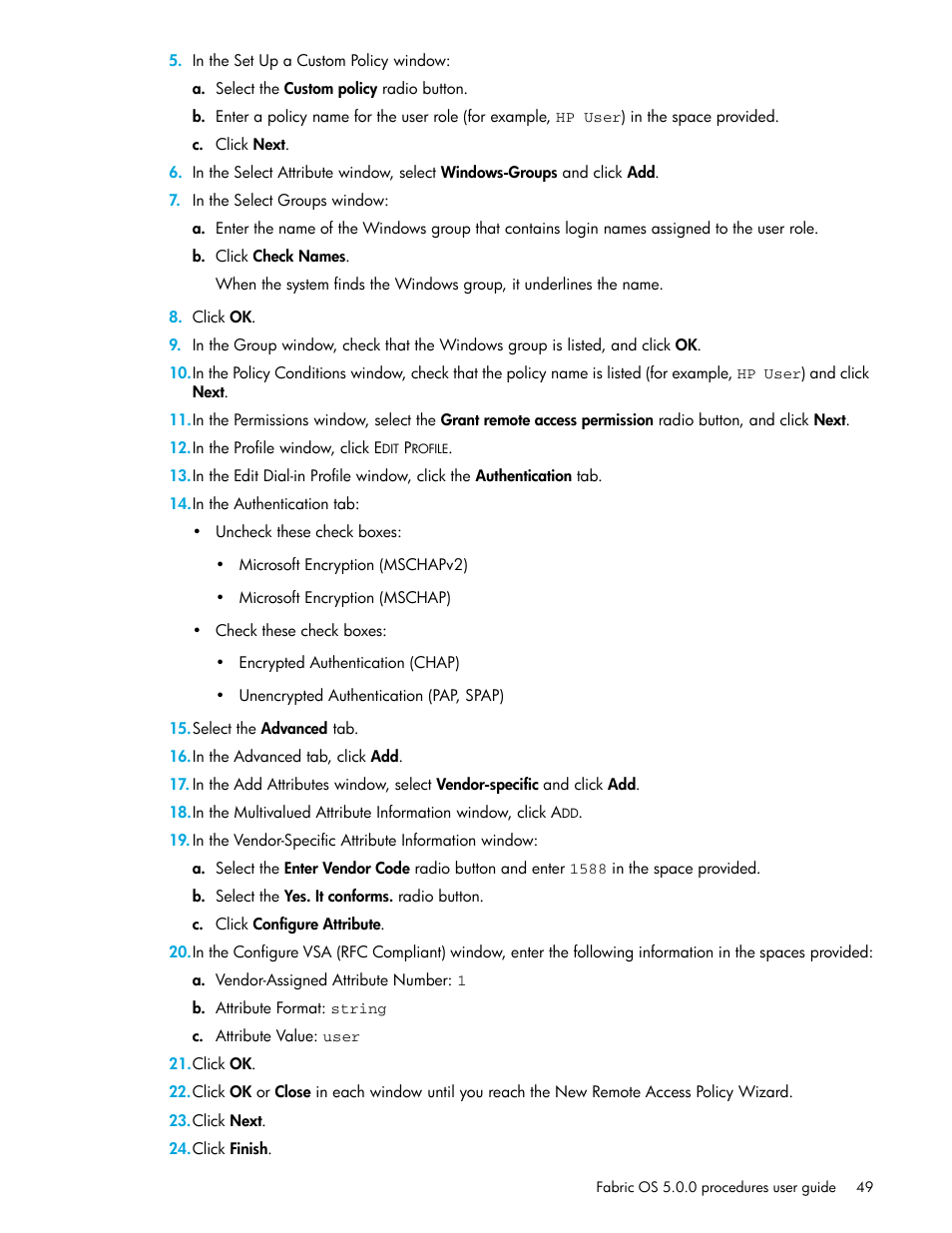 HP Brocade 4Gb SAN Switch for HP BladeSystem p-Class User Manual | Page 49 / 270