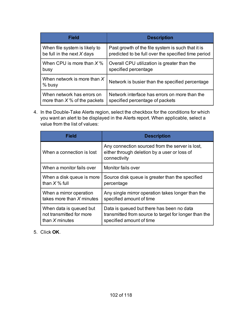 HP Storage Mirroring Software User Manual | Page 104 / 120