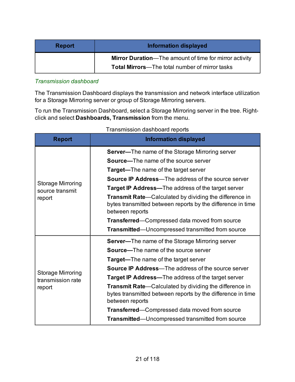 HP Storage Mirroring Software User Manual | Page 23 / 120