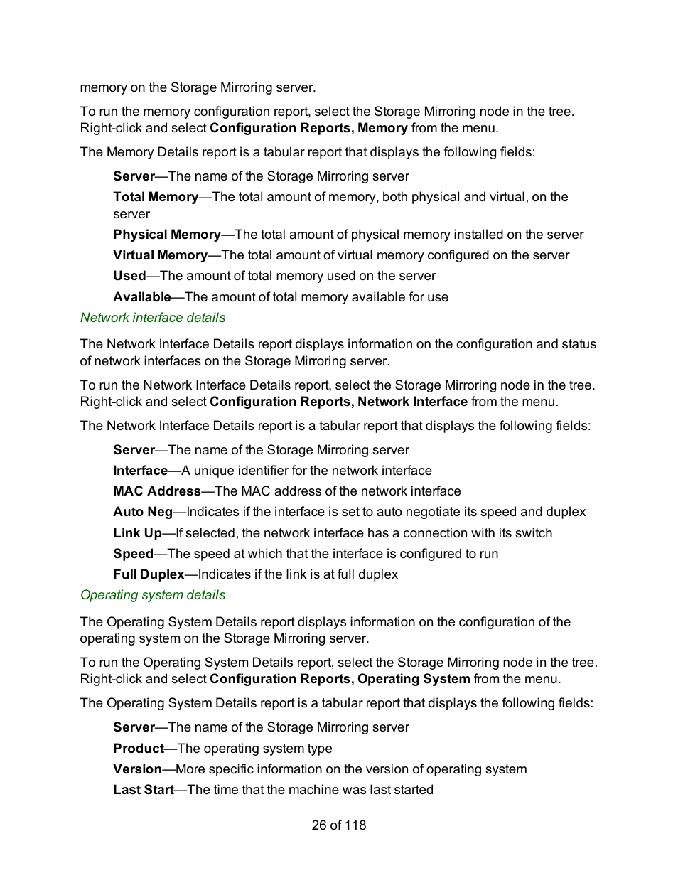 HP Storage Mirroring Software User Manual | Page 28 / 120