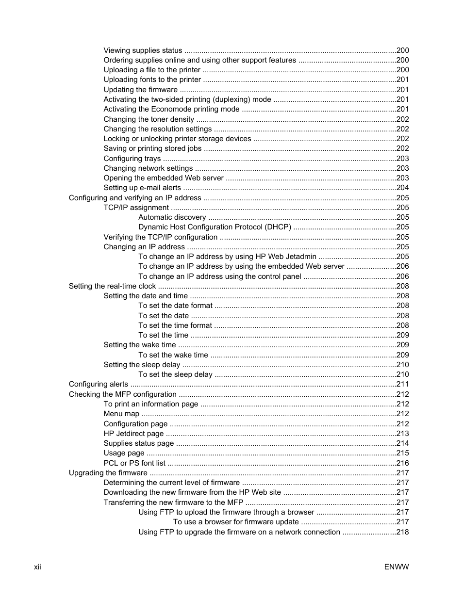 HP Color LaserJet 4730 Multifunction Printer series User Manual | Page 14 / 412