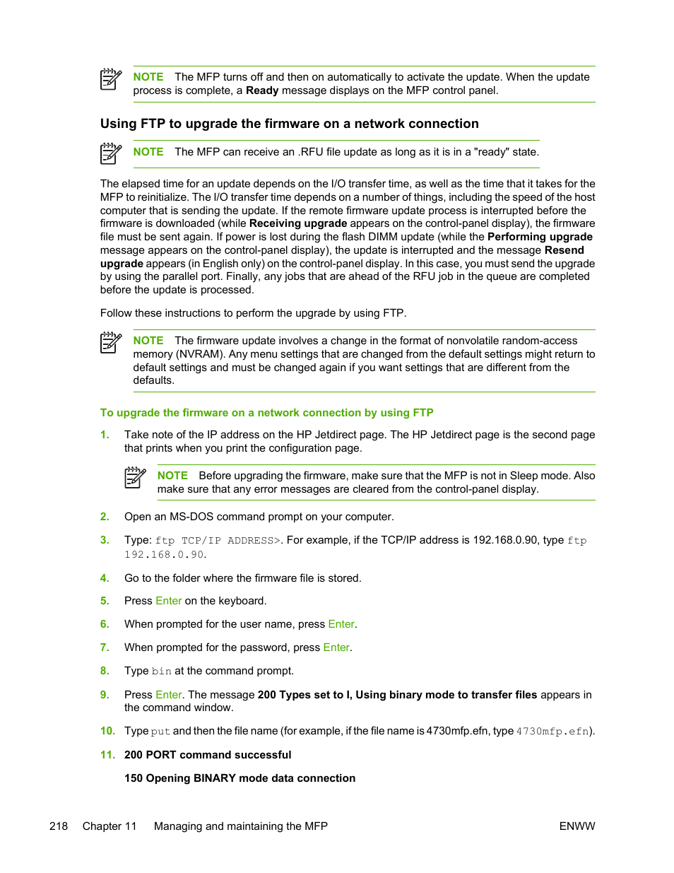 HP Color LaserJet 4730 Multifunction Printer series User Manual | Page 238 / 412