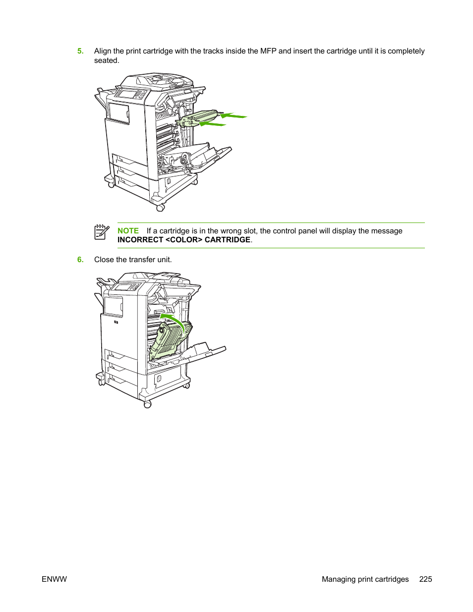 HP Color LaserJet 4730 Multifunction Printer series User Manual | Page 245 / 412