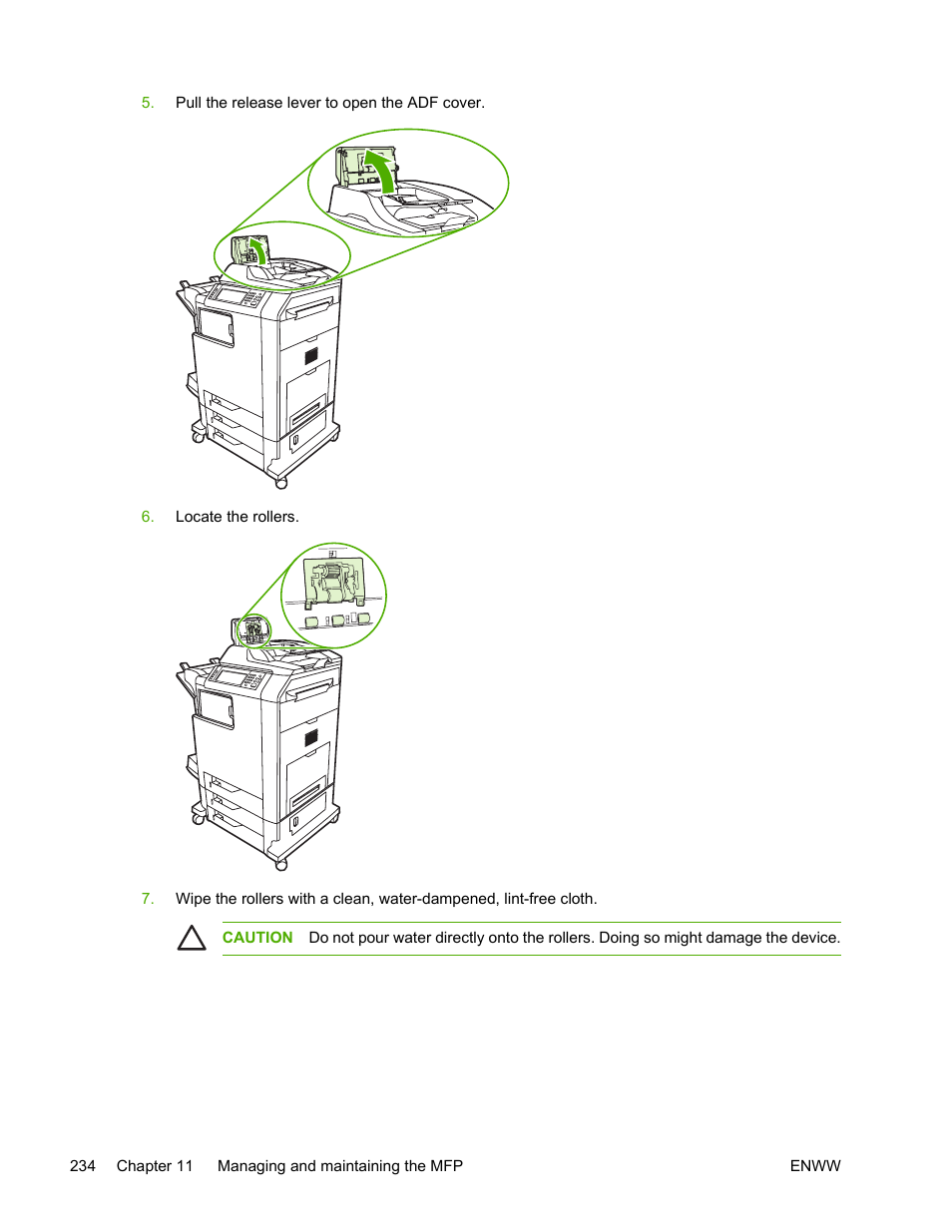 HP Color LaserJet 4730 Multifunction Printer series User Manual | Page 254 / 412