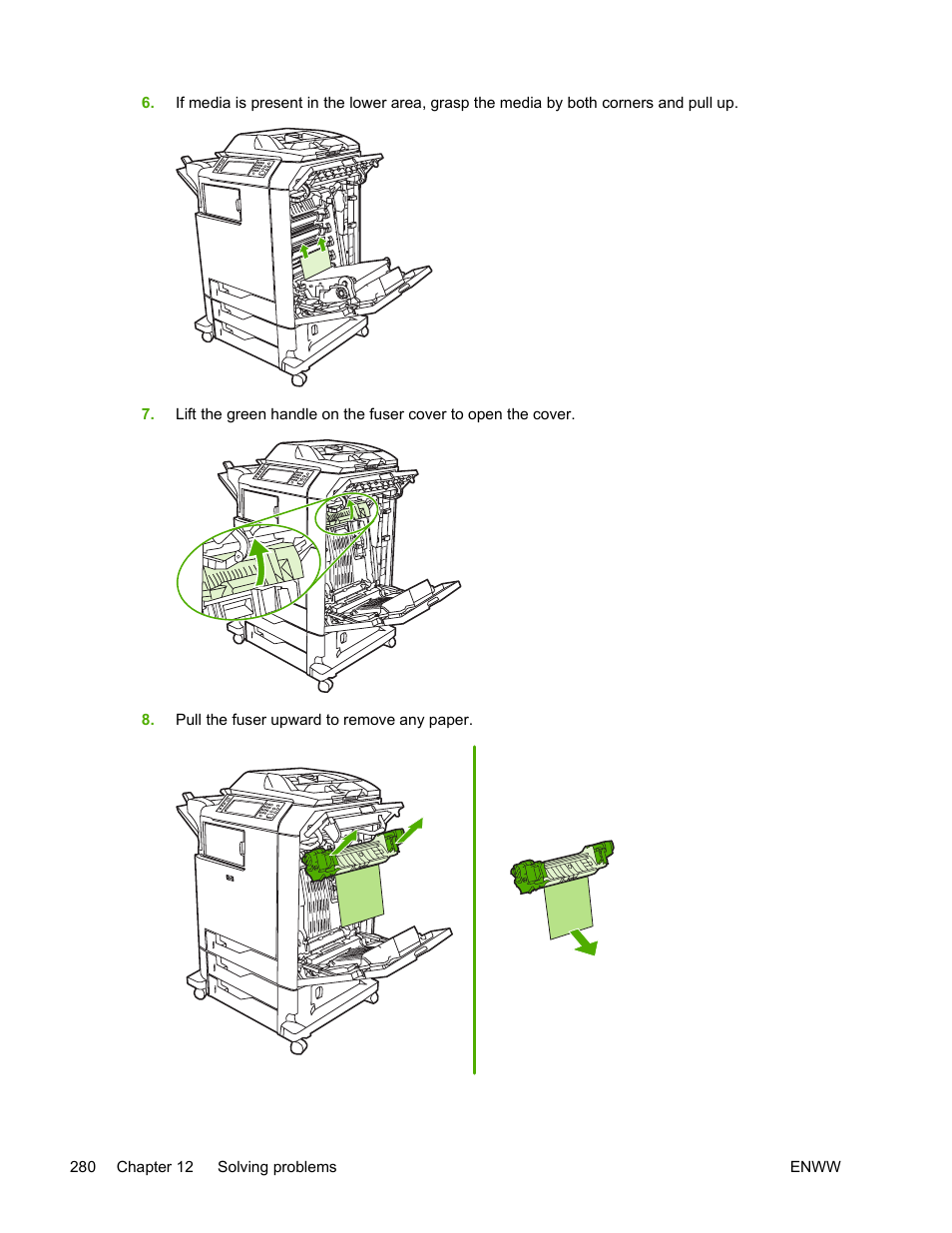 HP Color LaserJet 4730 Multifunction Printer series User Manual | Page 300 / 412