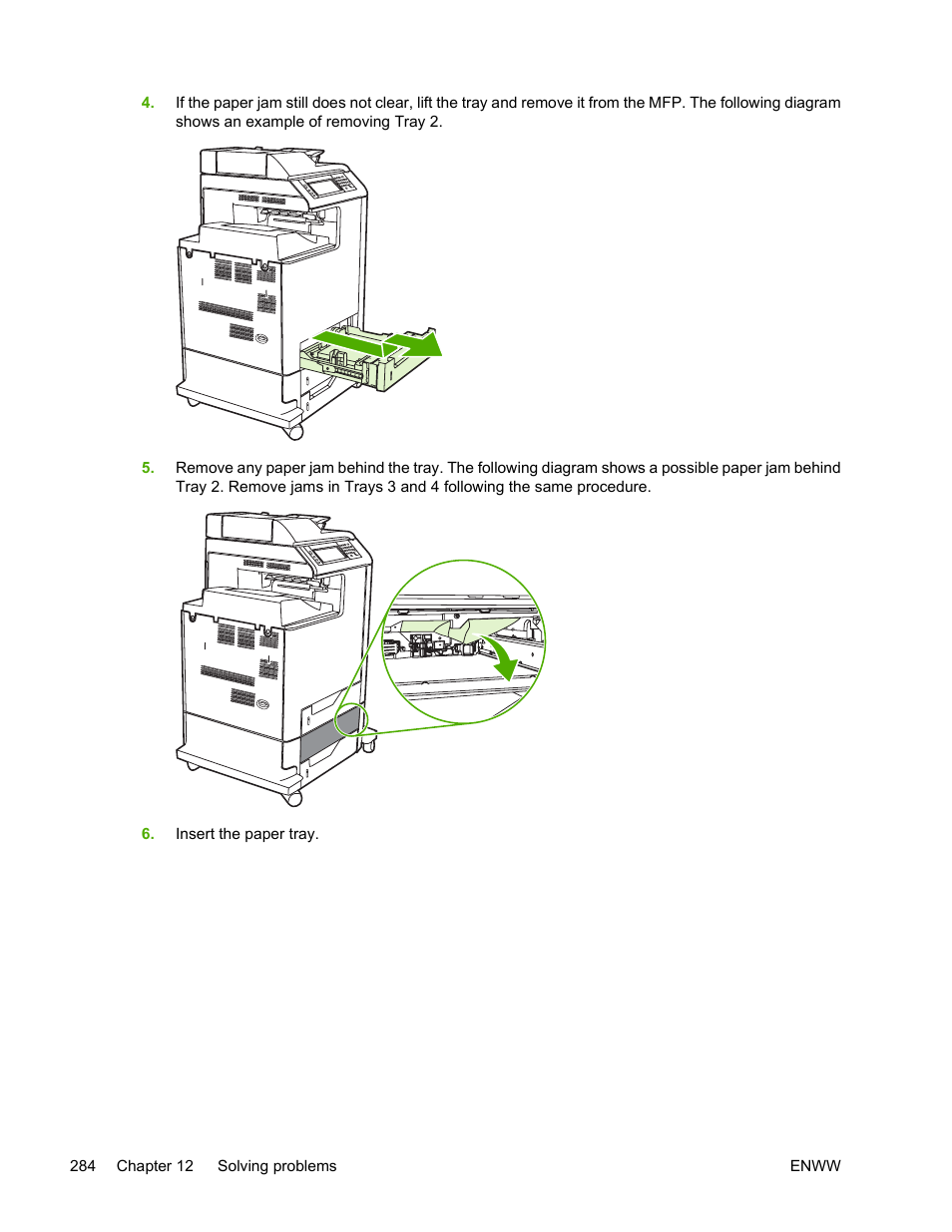 HP Color LaserJet 4730 Multifunction Printer series User Manual | Page 304 / 412