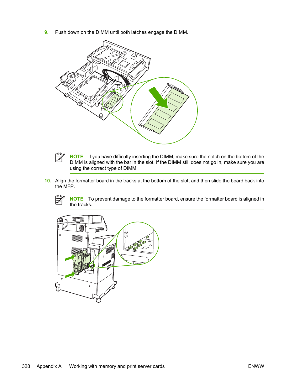 HP Color LaserJet 4730 Multifunction Printer series User Manual | Page 348 / 412