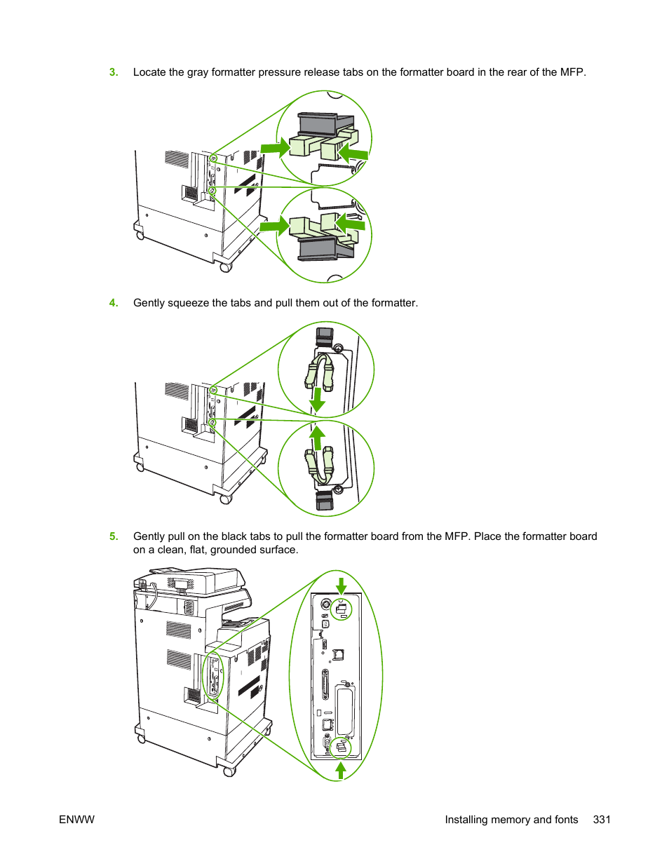 HP Color LaserJet 4730 Multifunction Printer series User Manual | Page 351 / 412