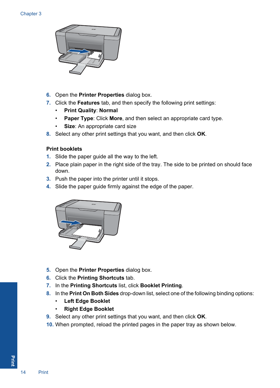 HP Deskjet F2430 All-in-One Printer User Manual | Page 17 / 69