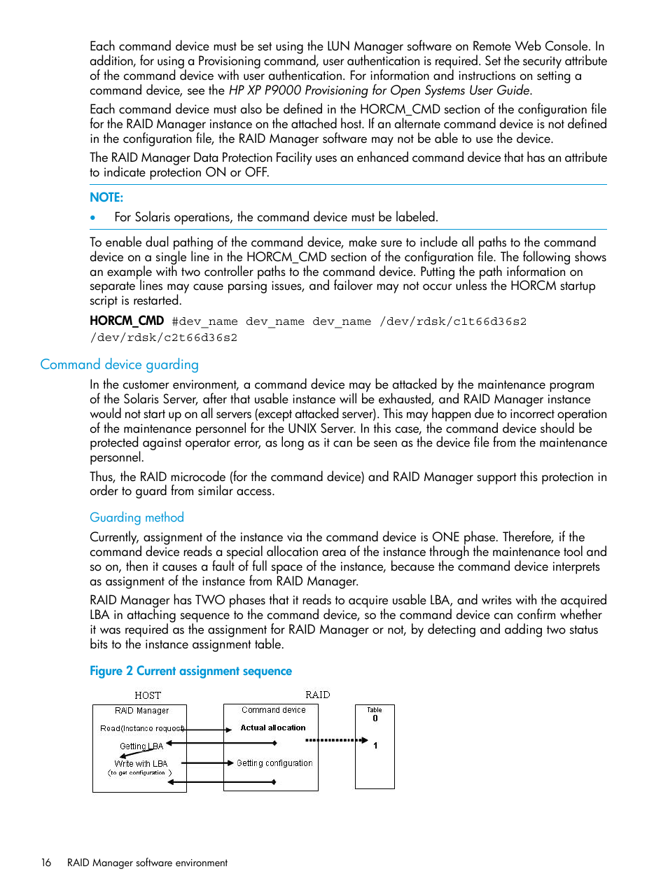 Command device guarding | HP XP P9500 Storage User Manual | Page 16 / 211