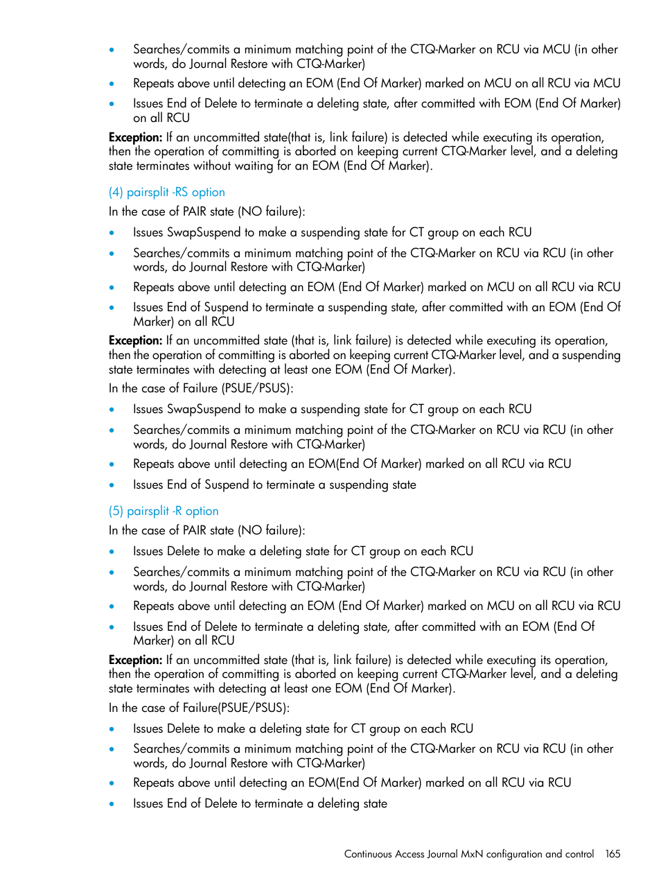HP XP P9500 Storage User Manual | Page 165 / 211