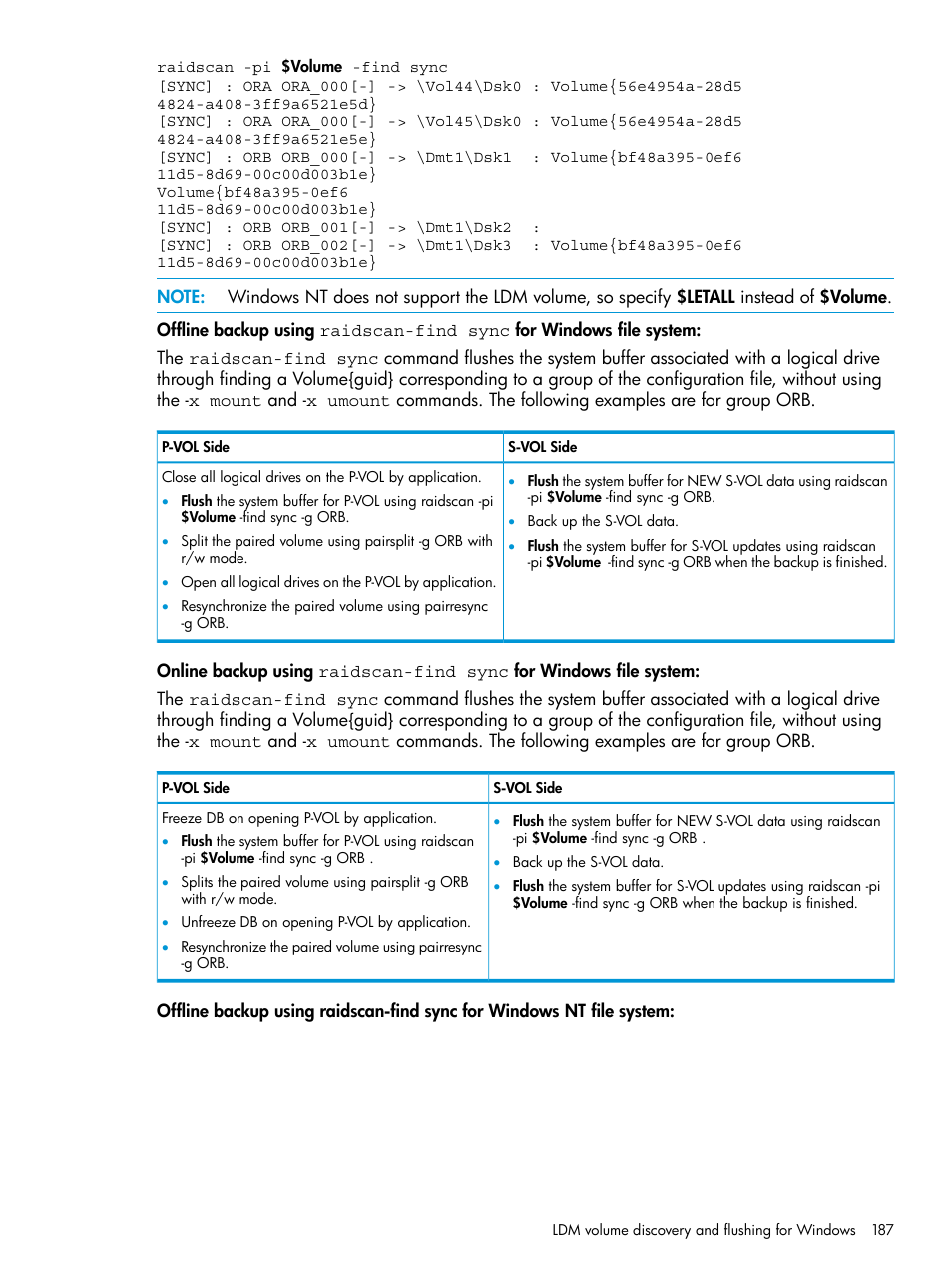 HP XP P9500 Storage User Manual | Page 187 / 211