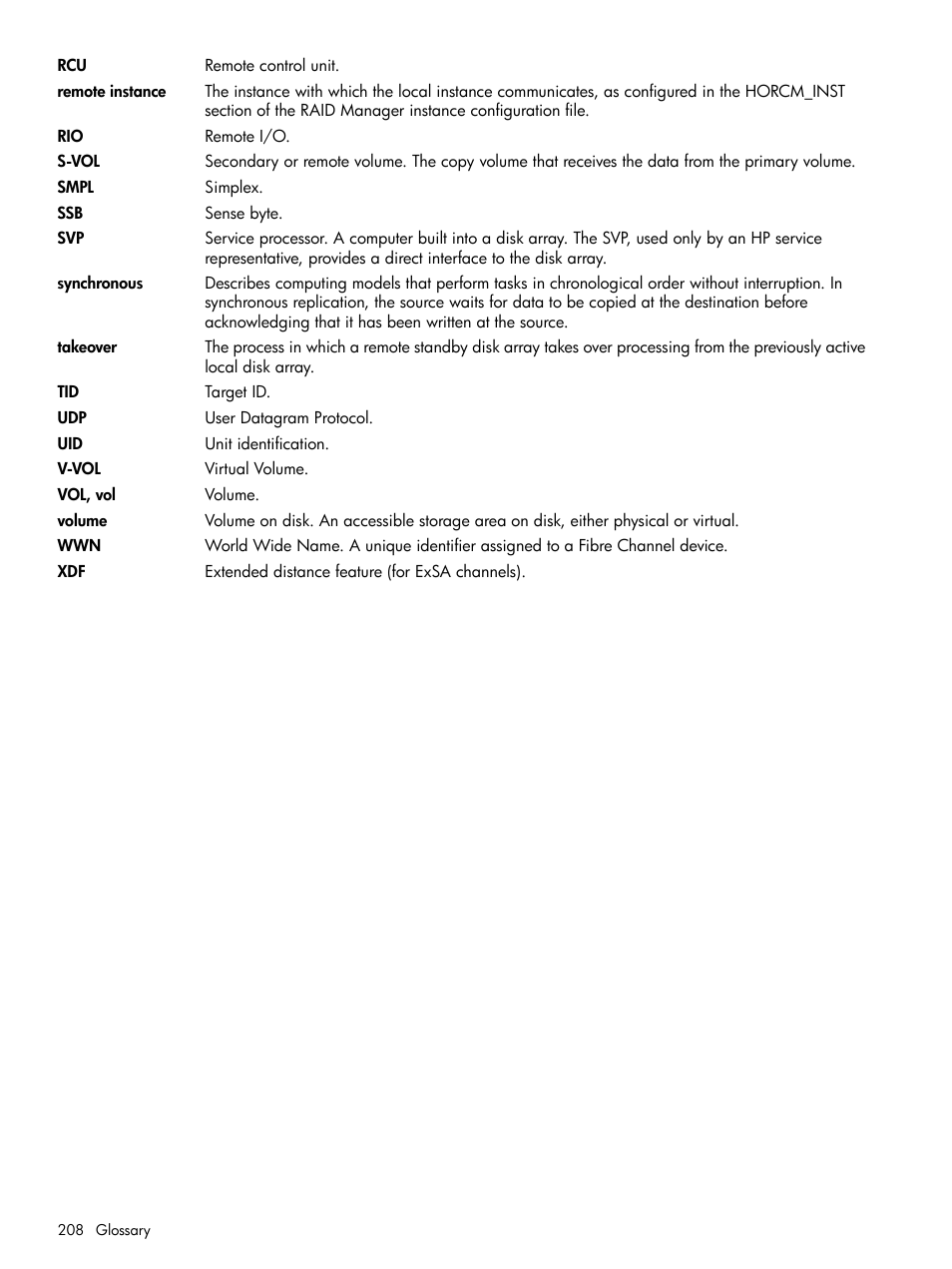 HP XP P9500 Storage User Manual | Page 208 / 211