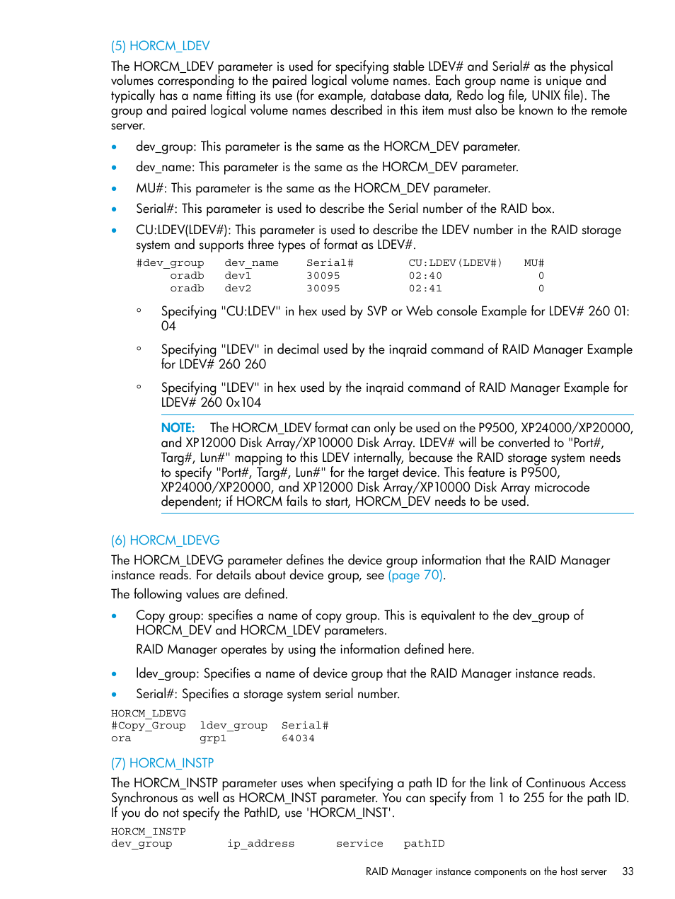 HP XP P9500 Storage User Manual | Page 33 / 211