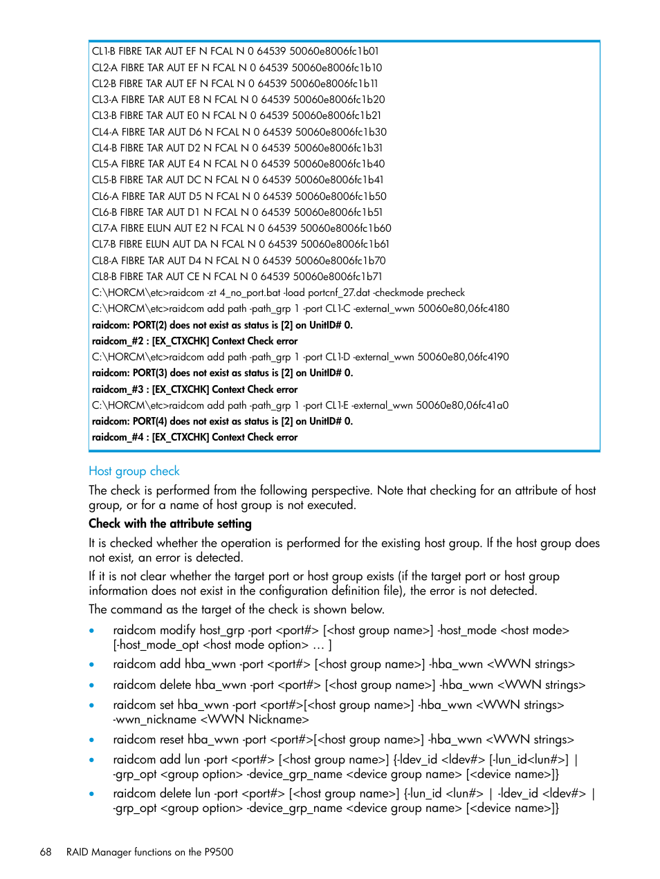 HP XP P9500 Storage User Manual | Page 68 / 211