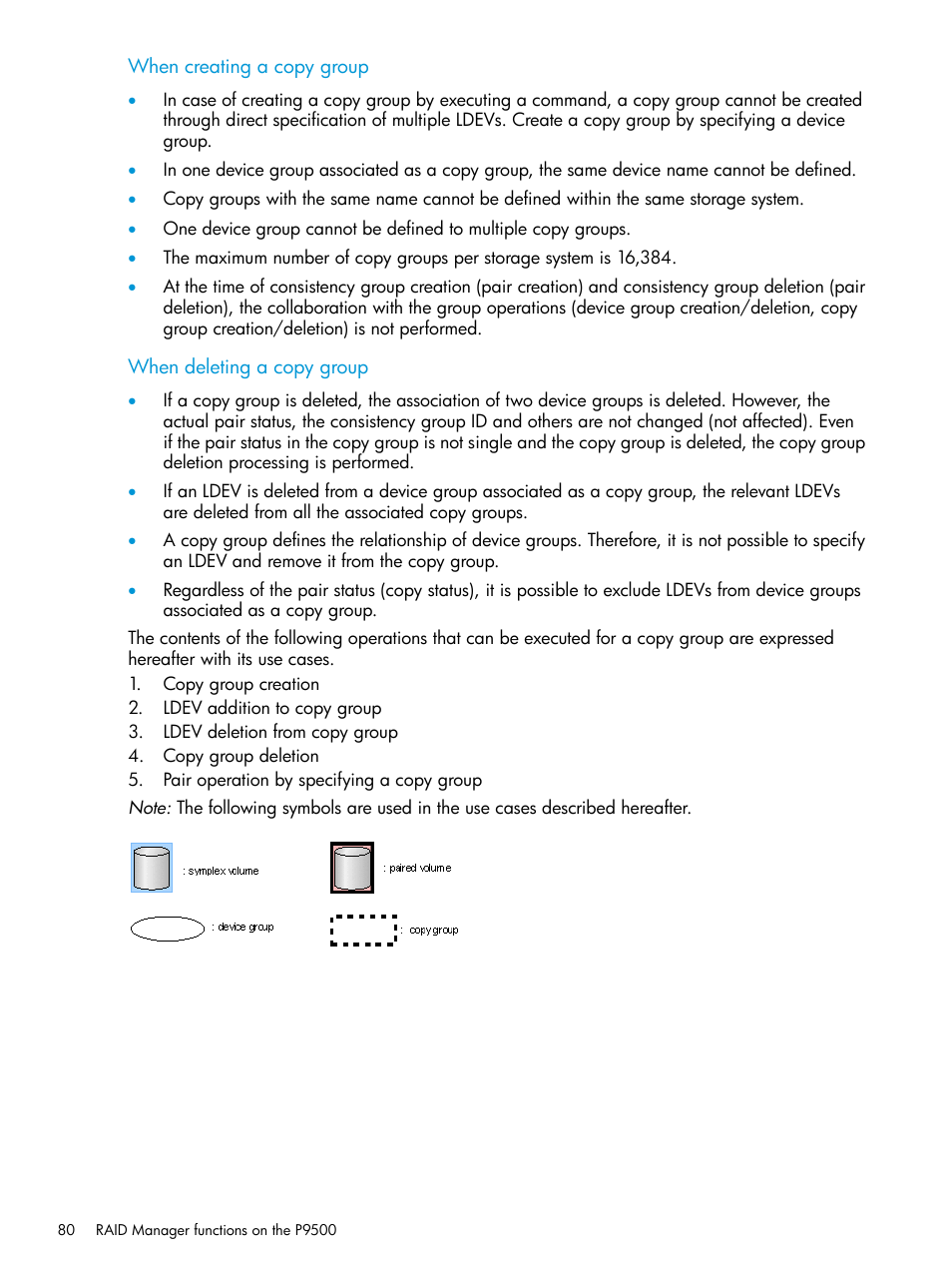 HP XP P9500 Storage User Manual | Page 80 / 211