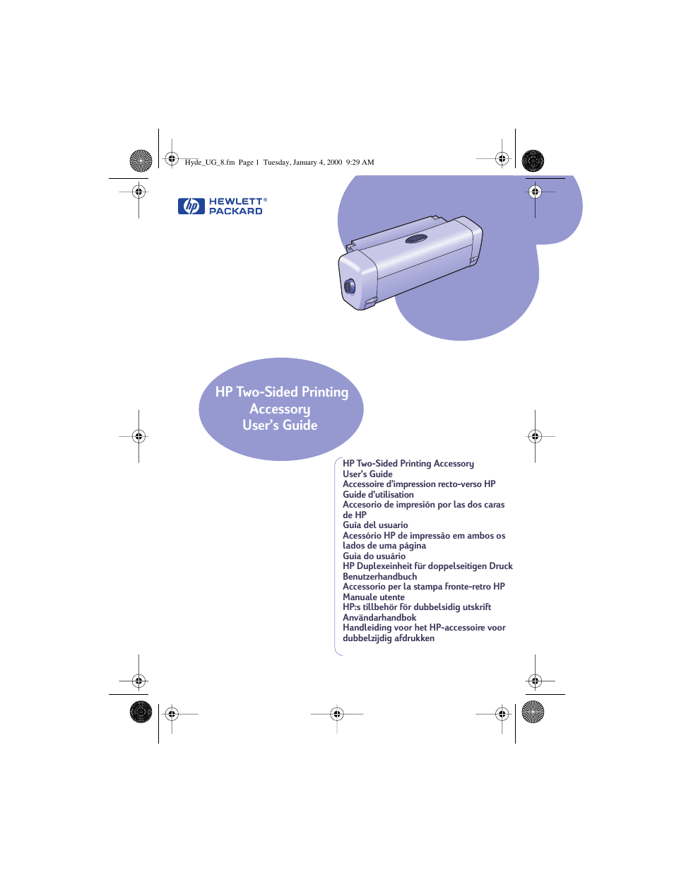 HP Deskjet 932c Printer User Manual | 96 pages