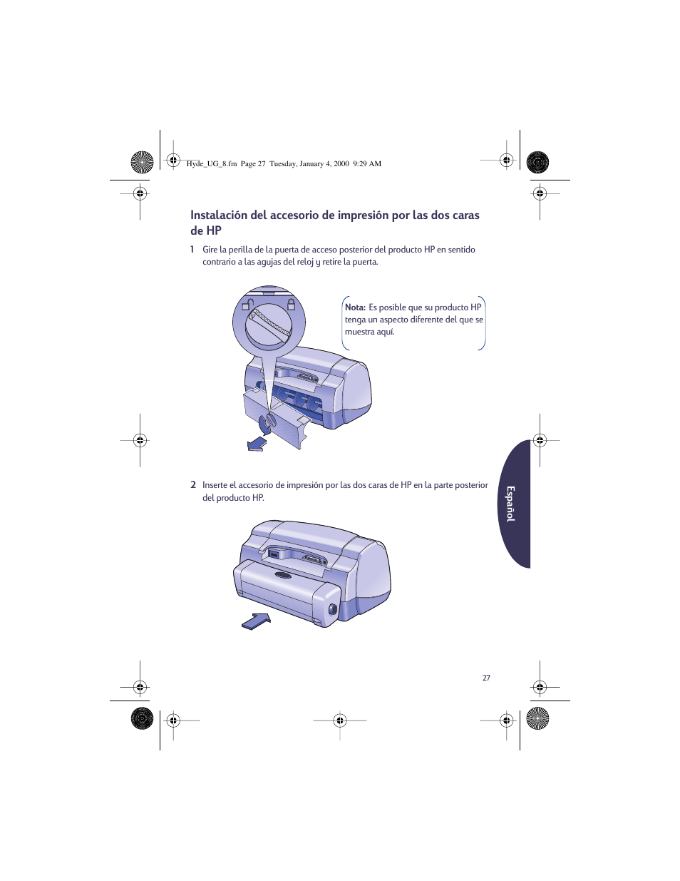 HP Deskjet 932c Printer User Manual | Page 27 / 96