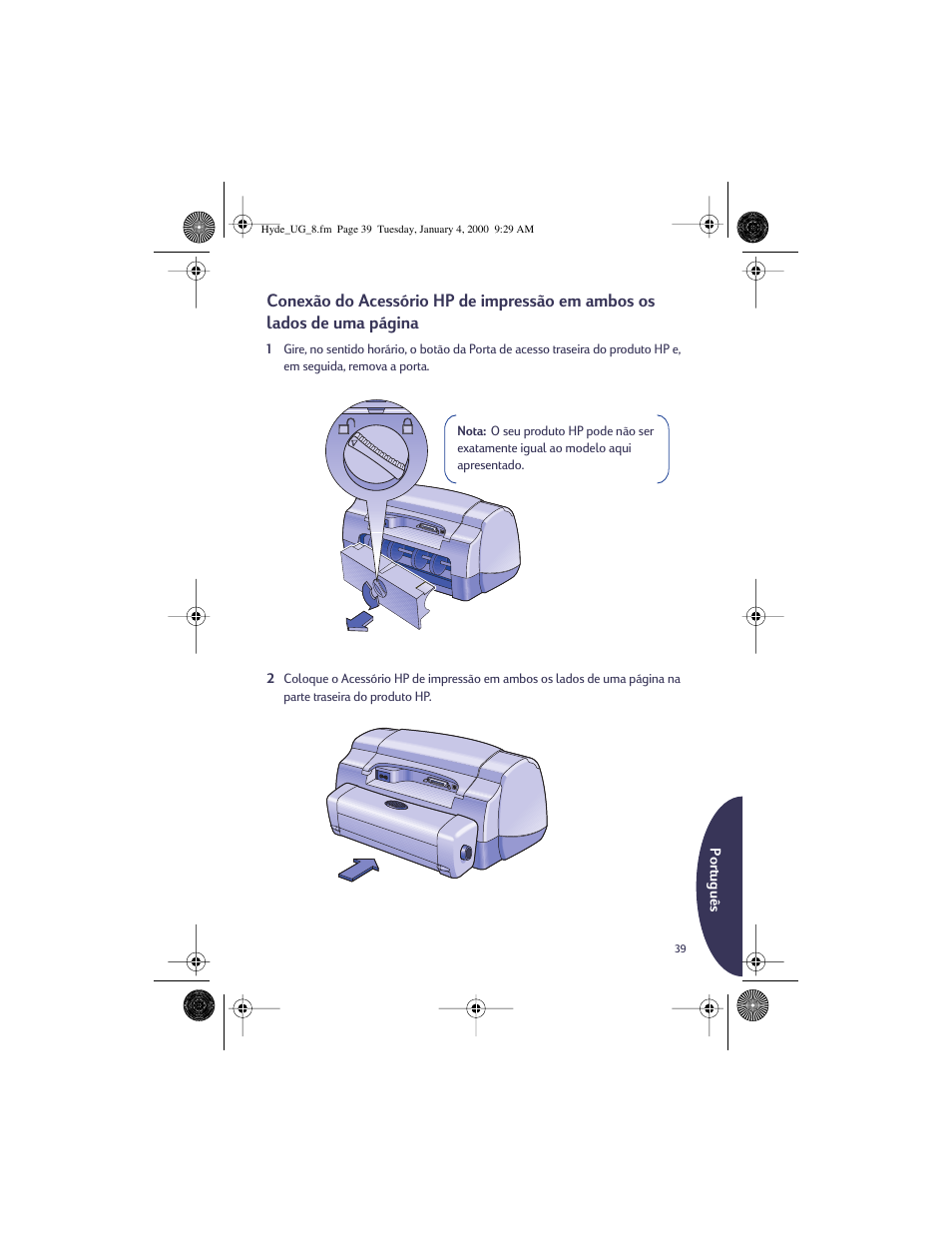 HP Deskjet 932c Printer User Manual | Page 39 / 96