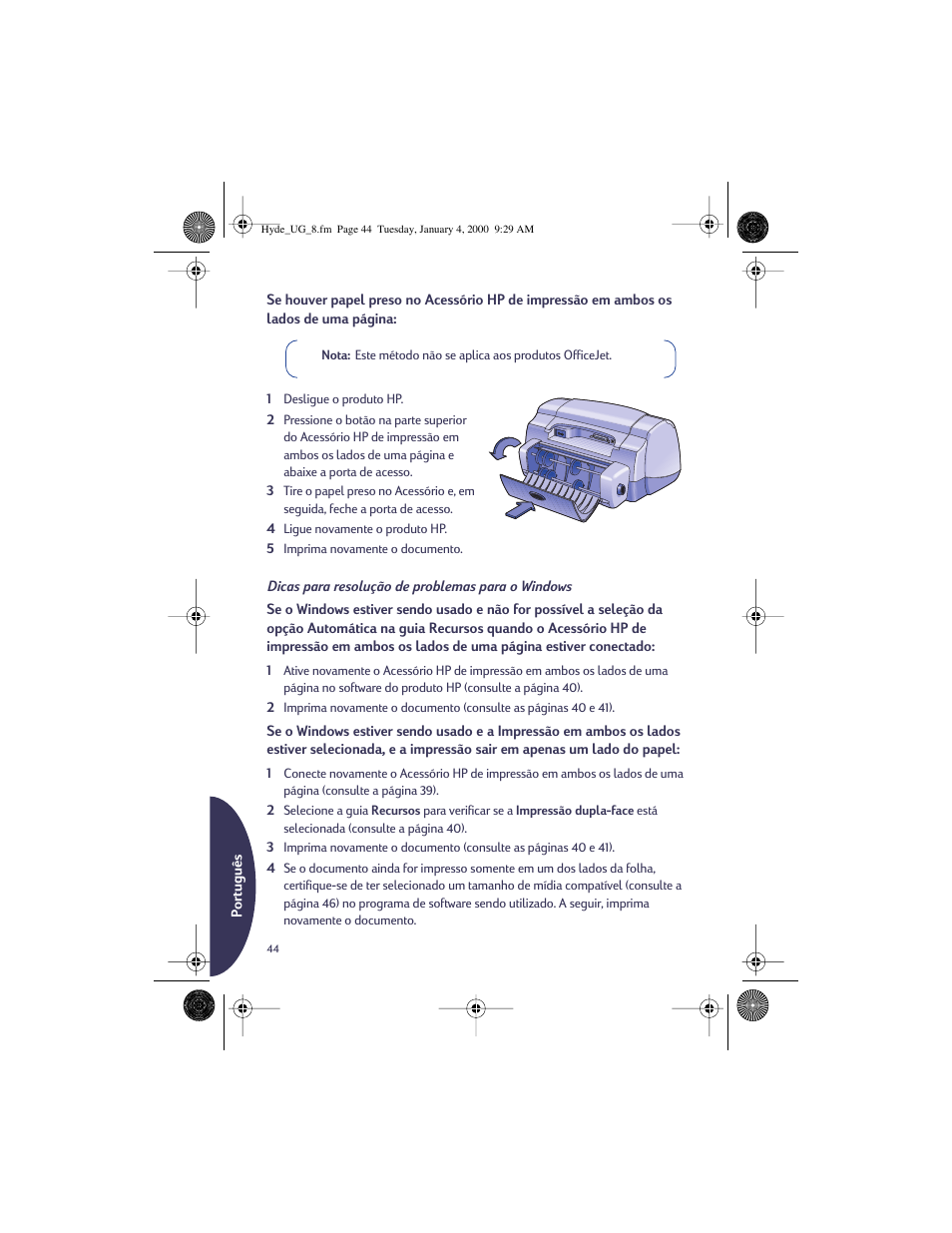 HP Deskjet 932c Printer User Manual | Page 44 / 96